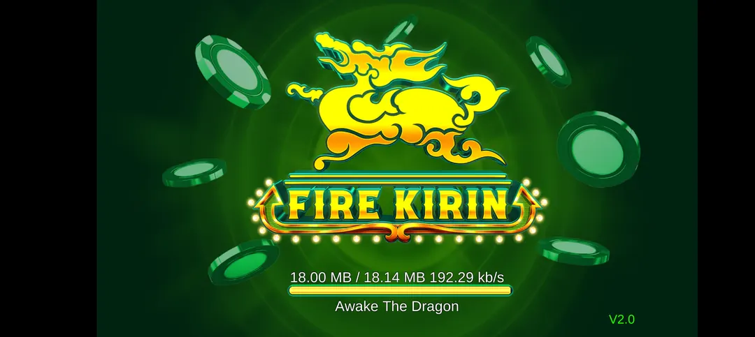 First-time setup after installing Fire Kirin first-time setup screen