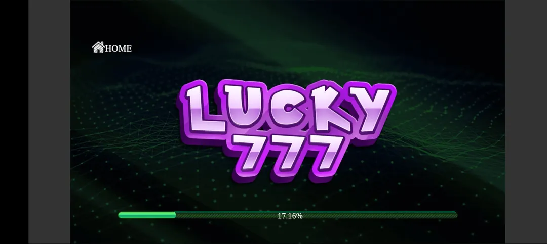 A slot game loading up Slot game loading screen in Fire Kirin